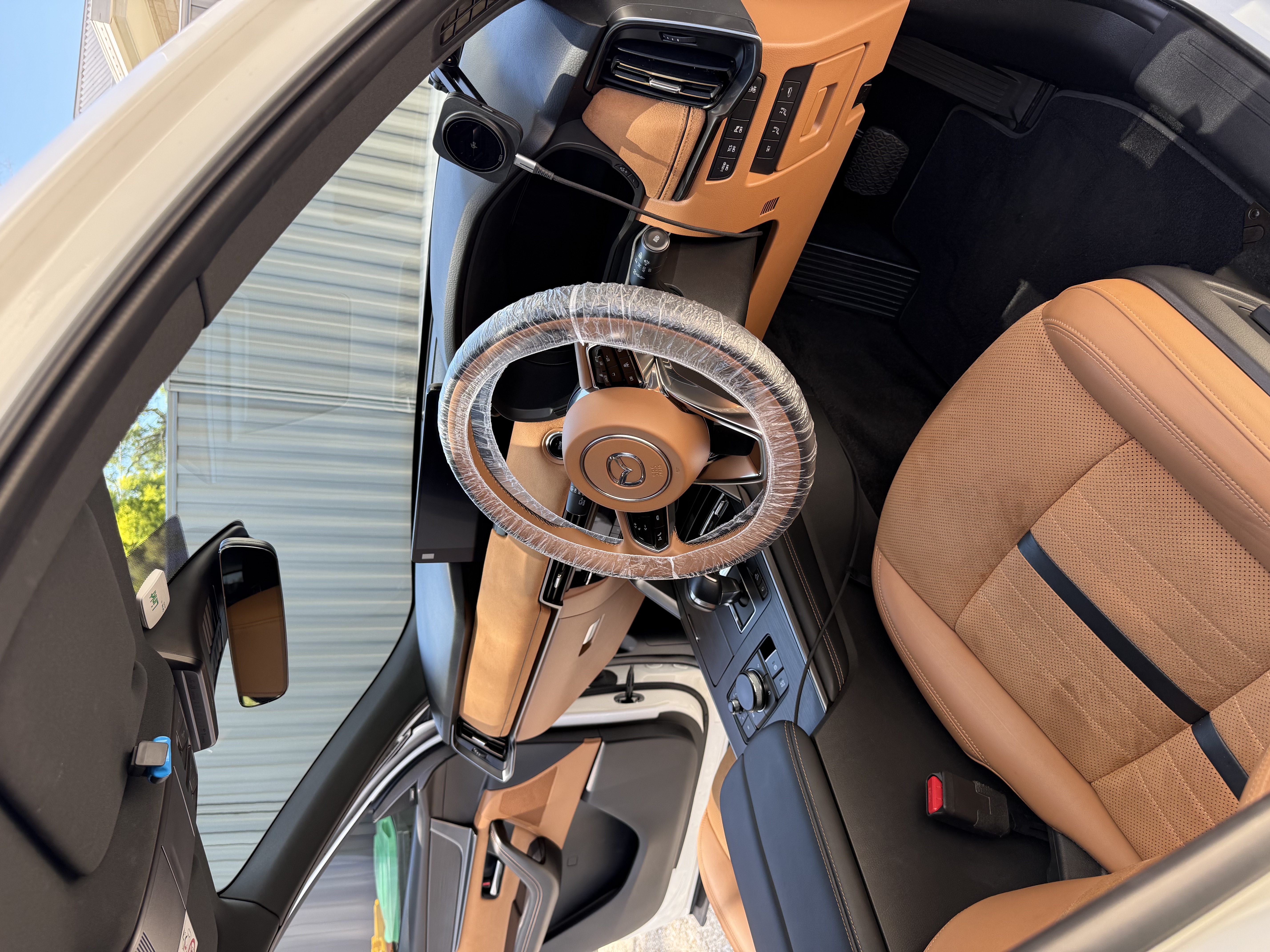 Mazda interior detail